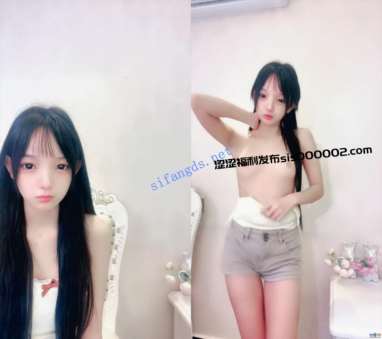 ██平台第一，逆天颜值【鬼鬼啊】首次假鸡巴自慰插逼~爽7【4.32G】