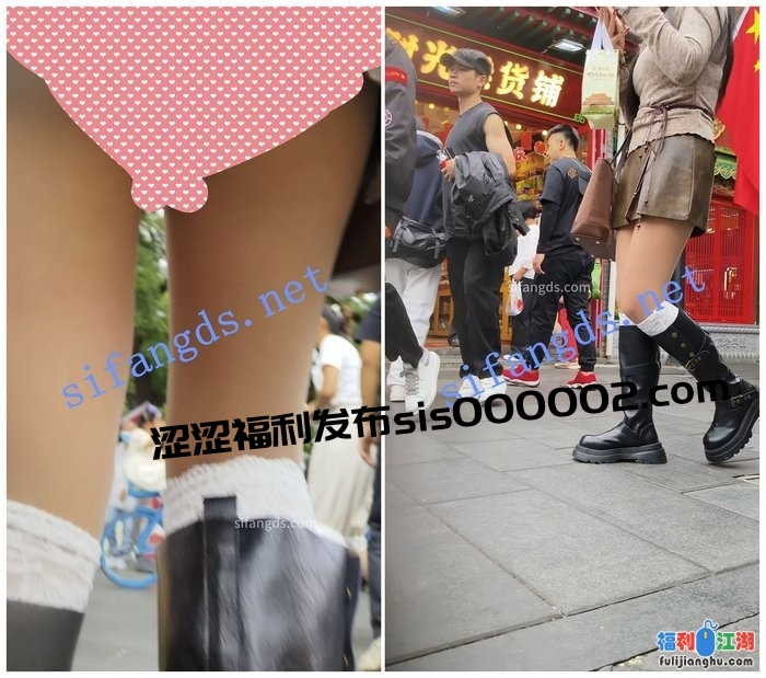 原创抄底蕾丝过膝靴肉丝美少女[某房原版]【1.52G】